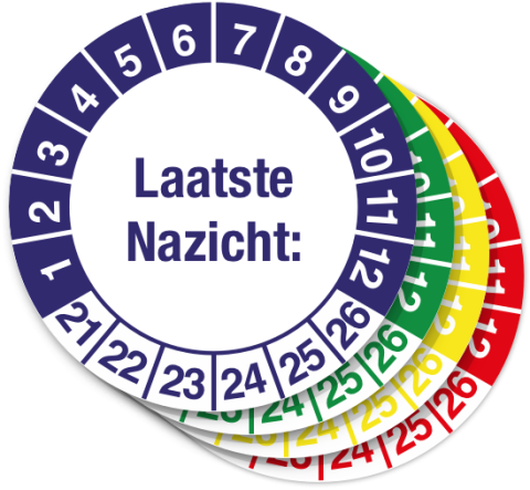 Sticker Laatste Nazicht