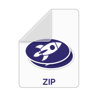 Template voor ovale stickers
